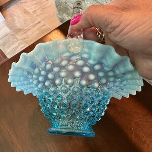 Opalescent basket